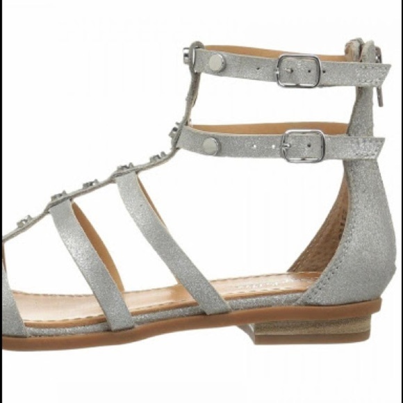 SEYCHELLES Dance On Silver Gladiator SandalsSize10 - Picture 11 of 13